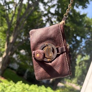 Throwback Juicy Brown Leather ID wallet